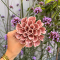 Bloem keramiek dahlia