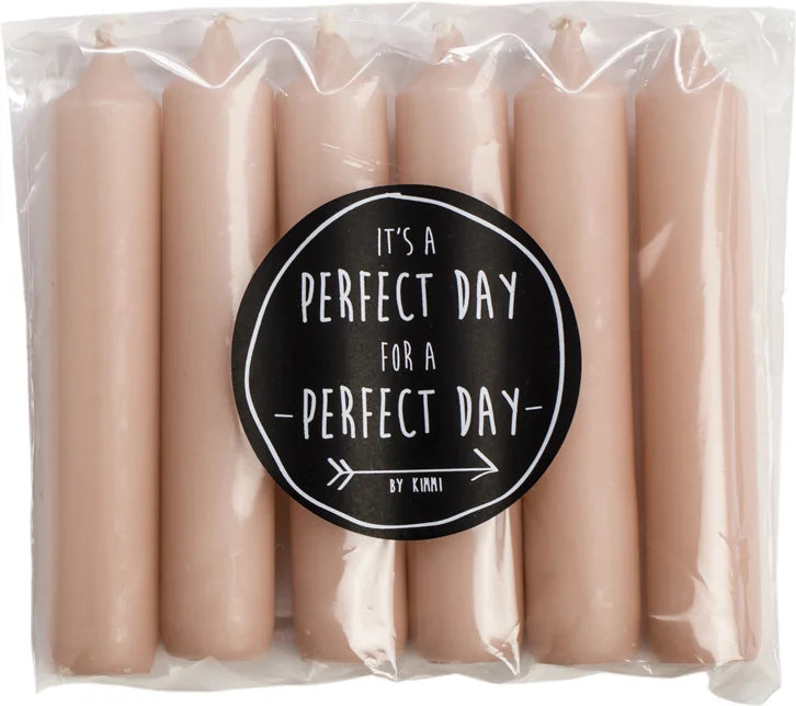 Rustik Lys - dinerkaars blossom (6 stuks)