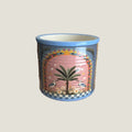 Bloempot blauw mini