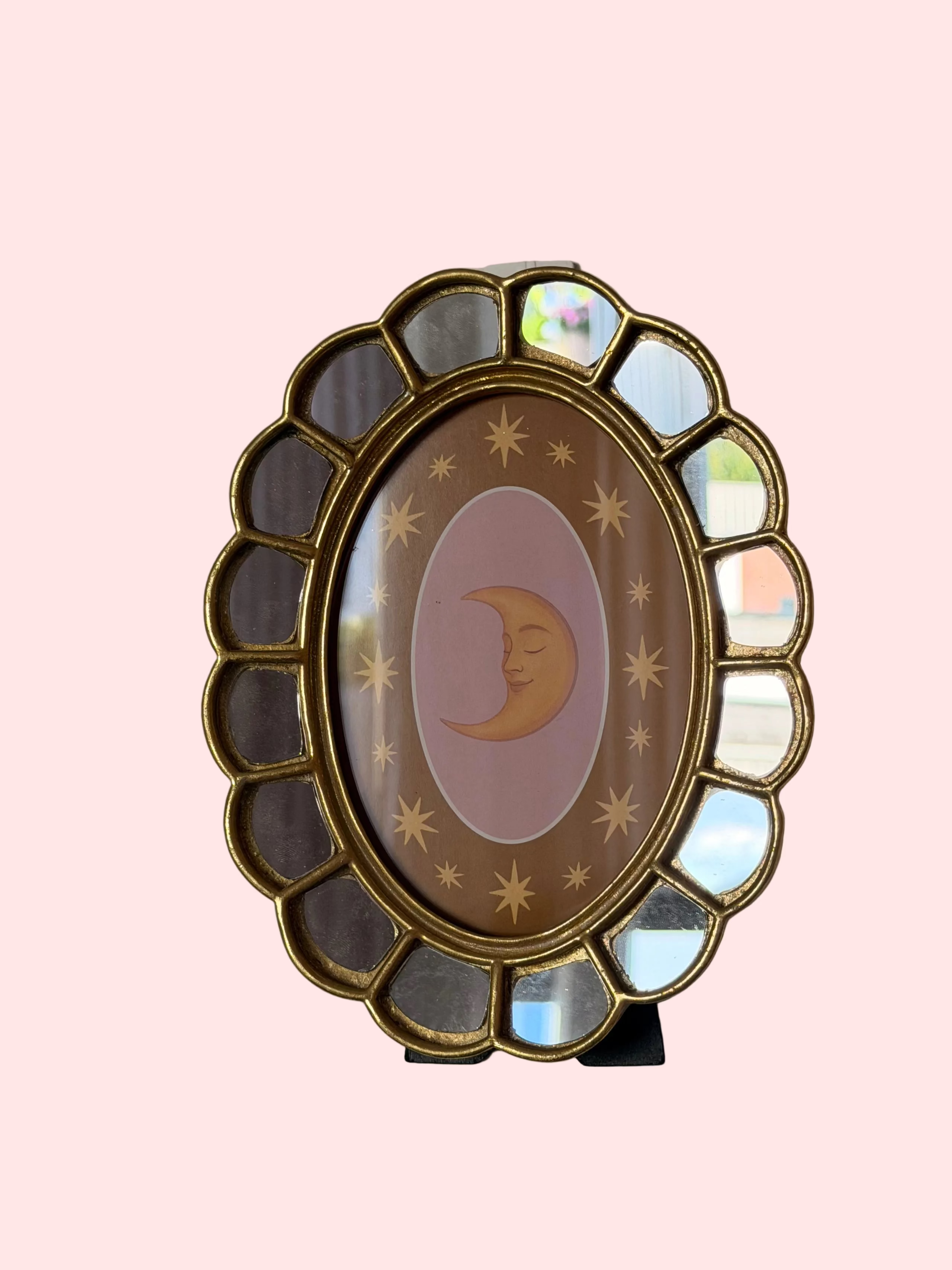 Fotolijst spiegel maan