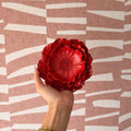 Wandbloem klein rood