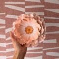 Wandbloem middel oud roze