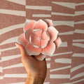 Wandbloem klein lichtroze