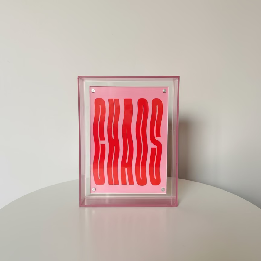 Fotolijst roze - Homebound by KY