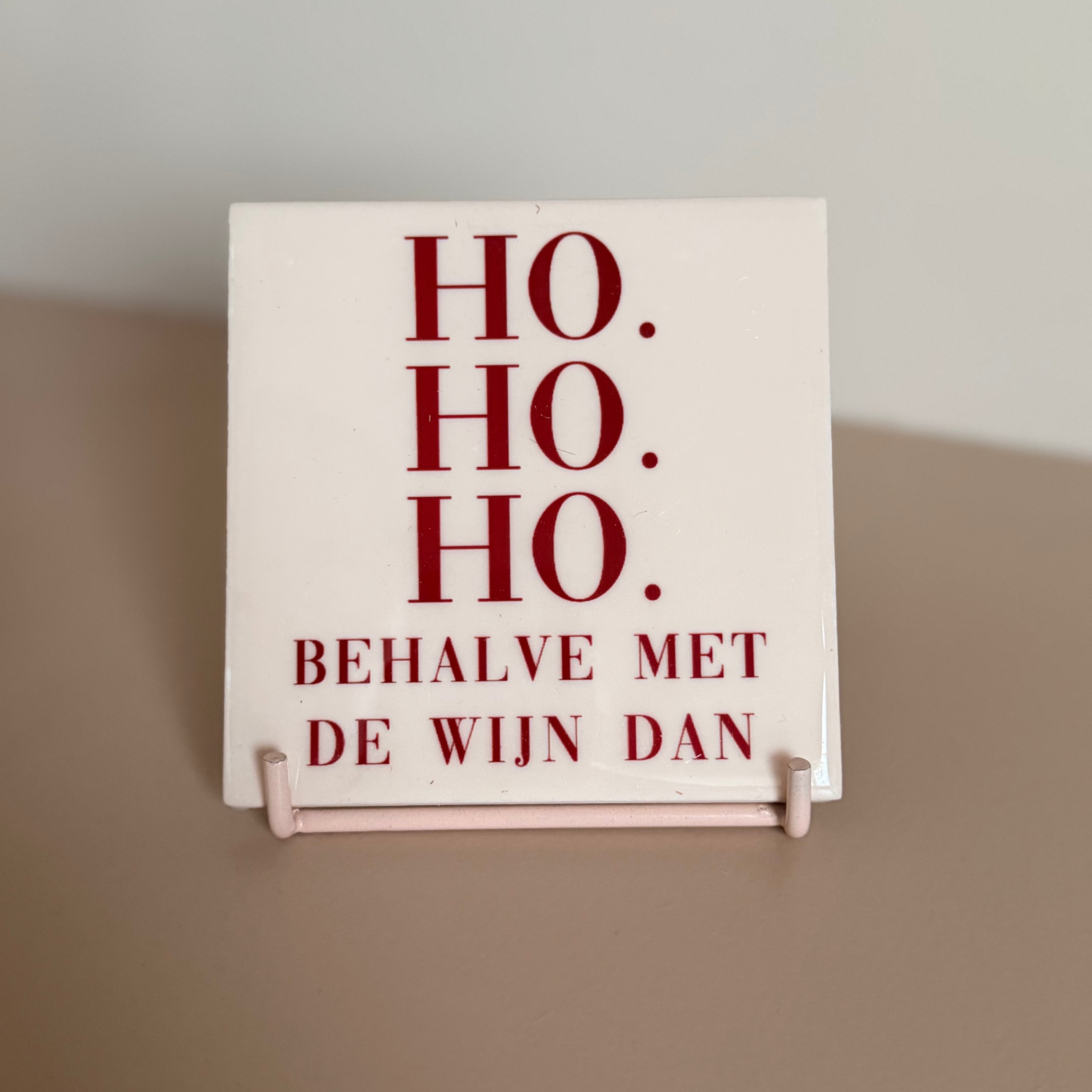 Tegeltje - ho ho ho
