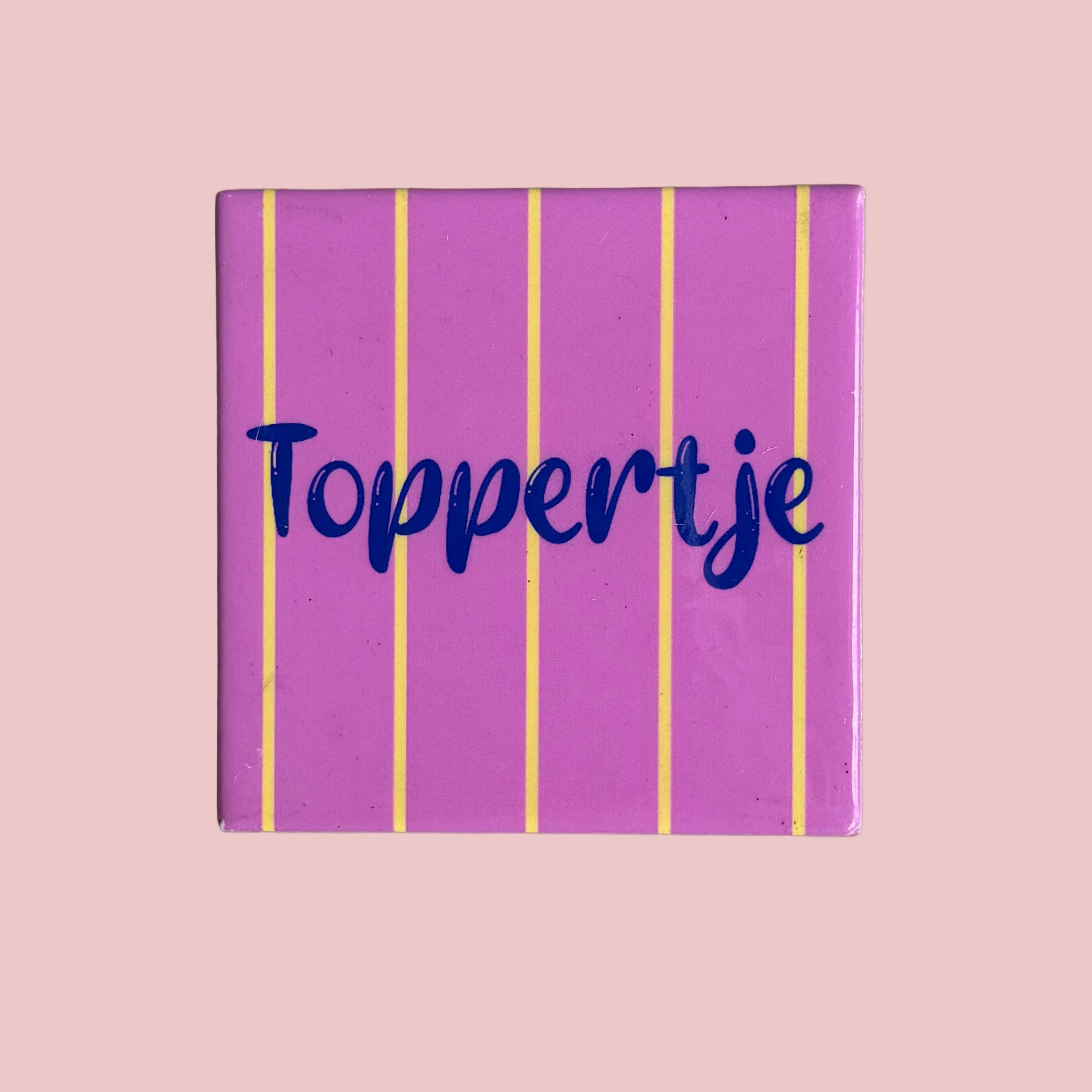 Tegeltje - Toppertje