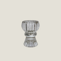 2-in-1 kaarshouder glas transparant