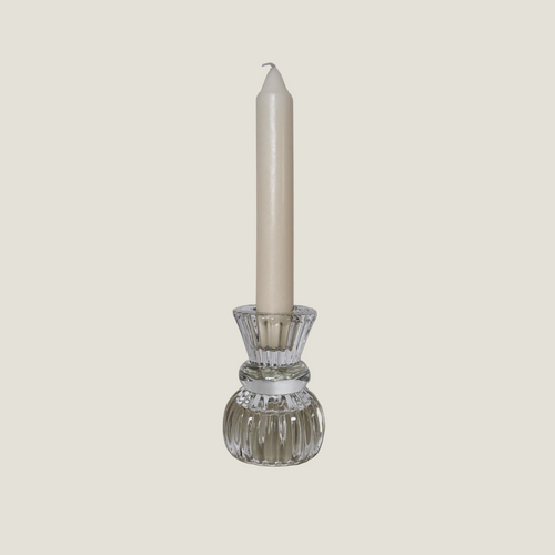 2-in-1 kaarshouder glas transparant