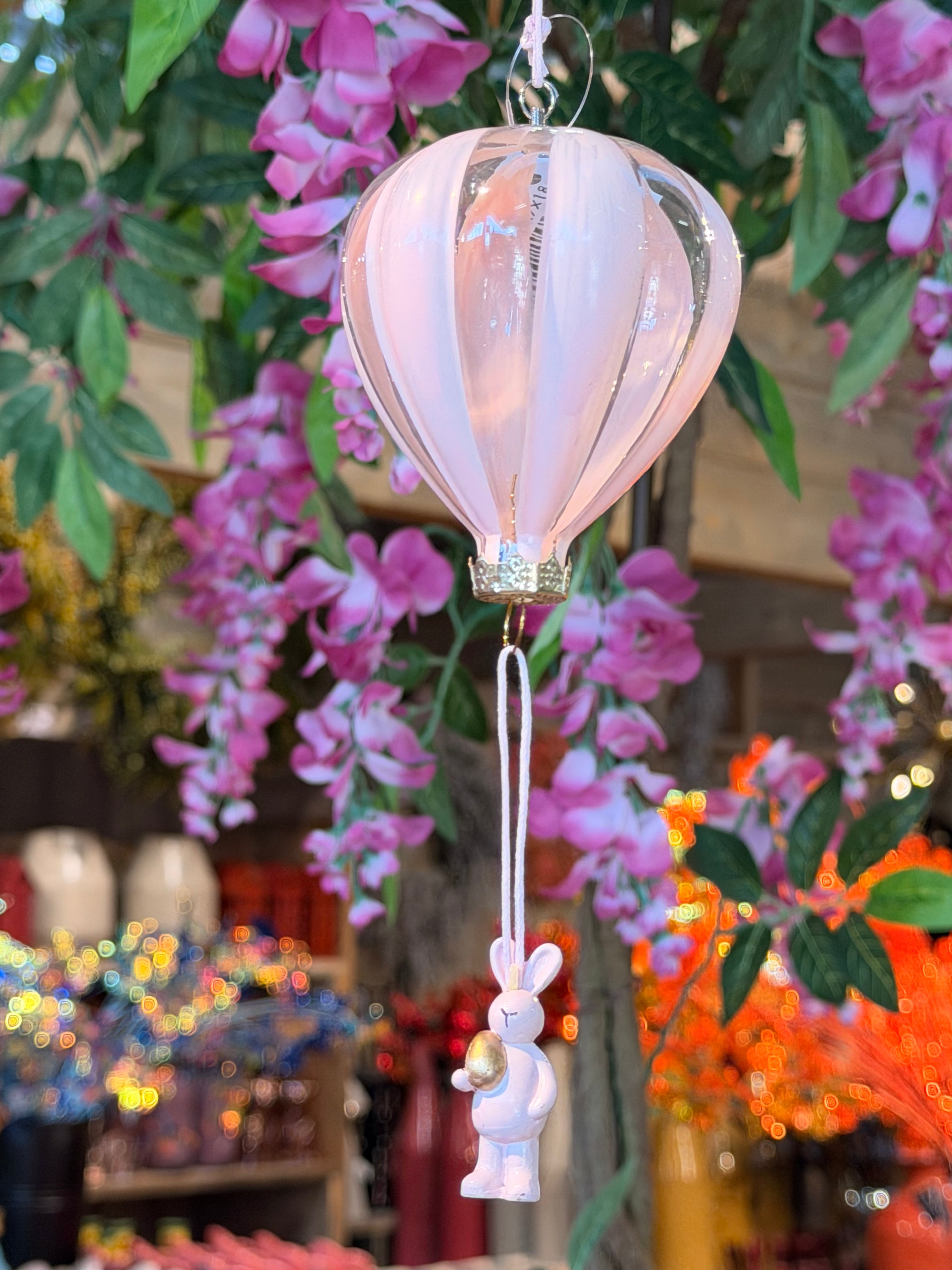 Paashanger luchtballon - roze