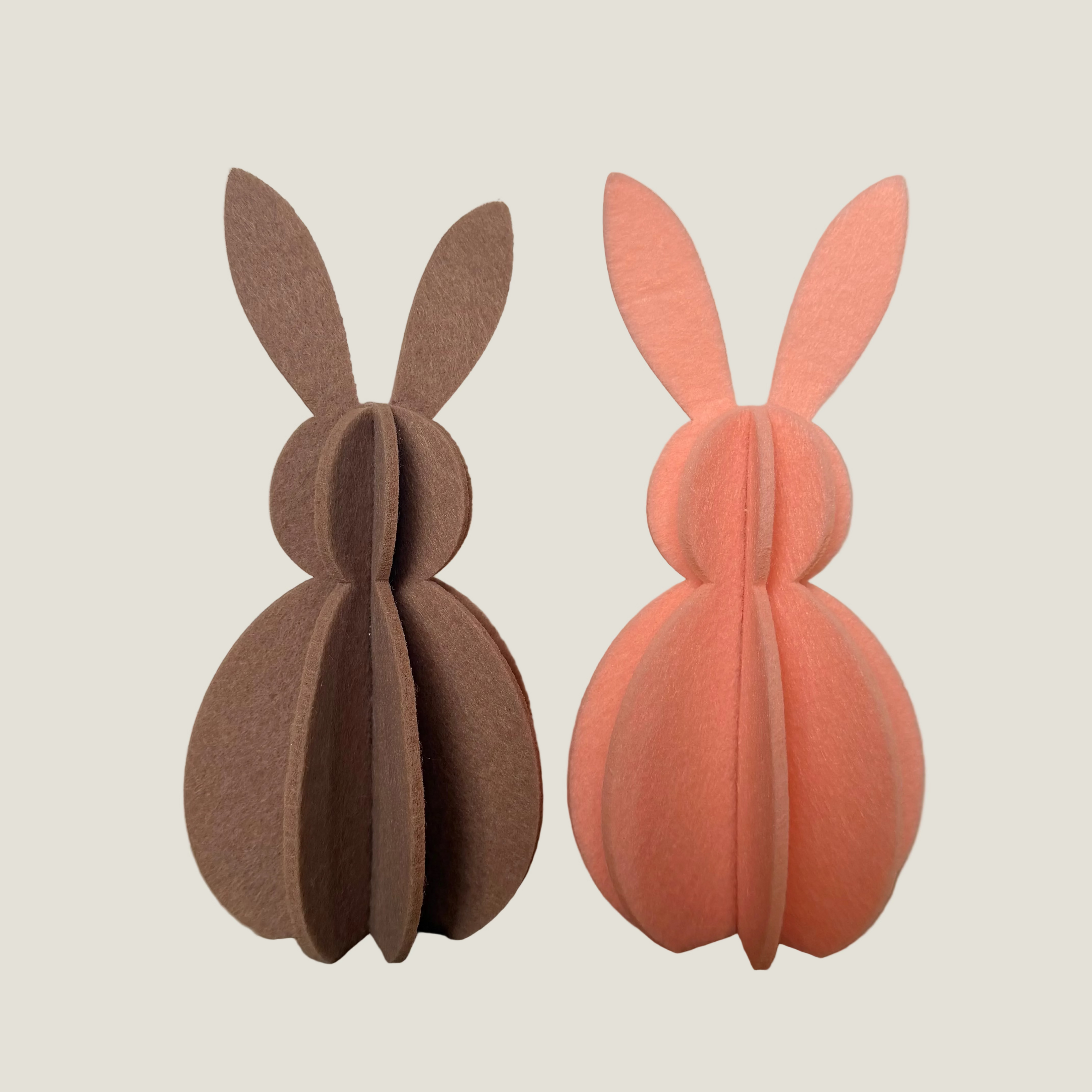 Paashaas vilt - bruin