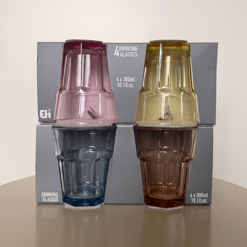 Drinkglazen set 4x300 ml
