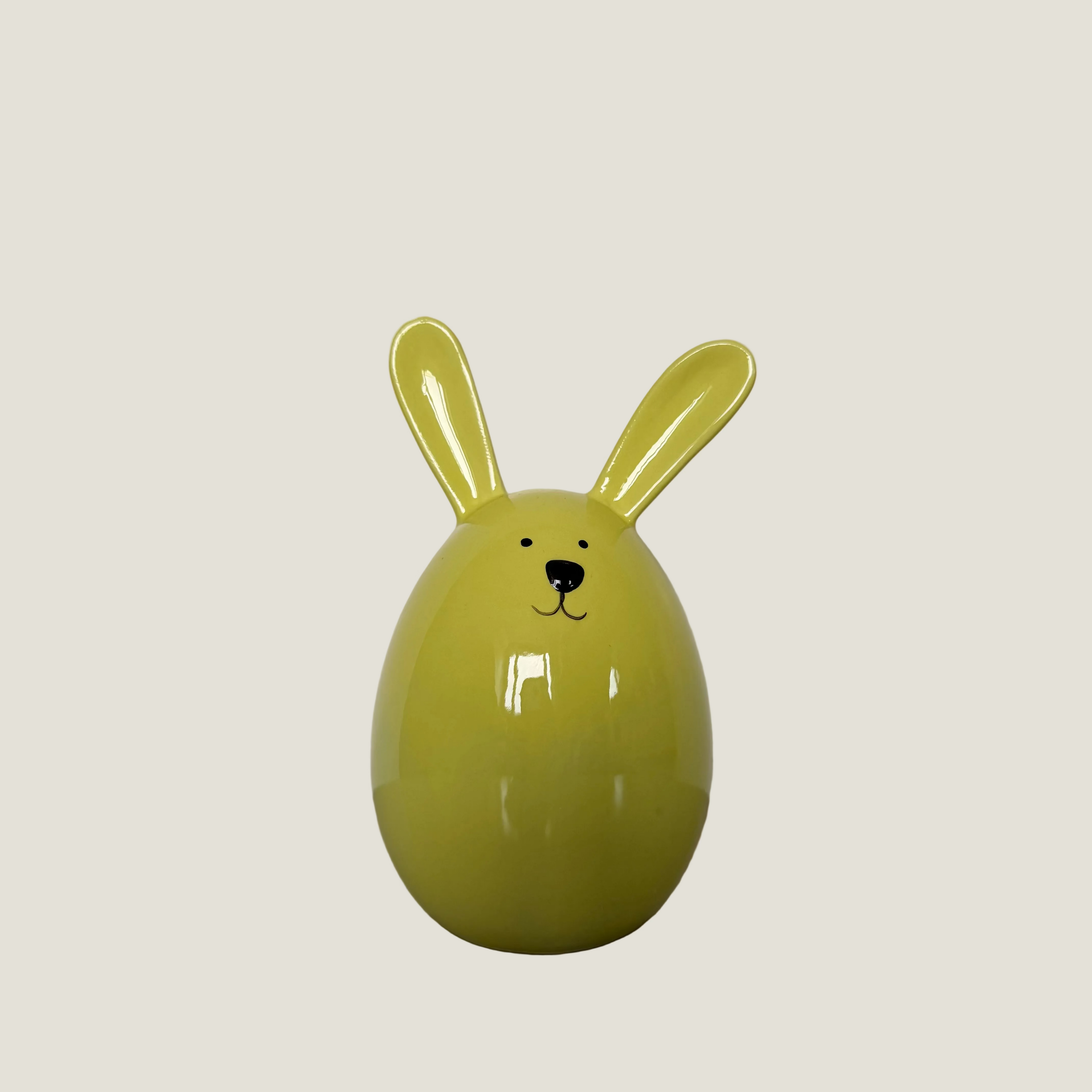 Paashaas keramiek groot - groen