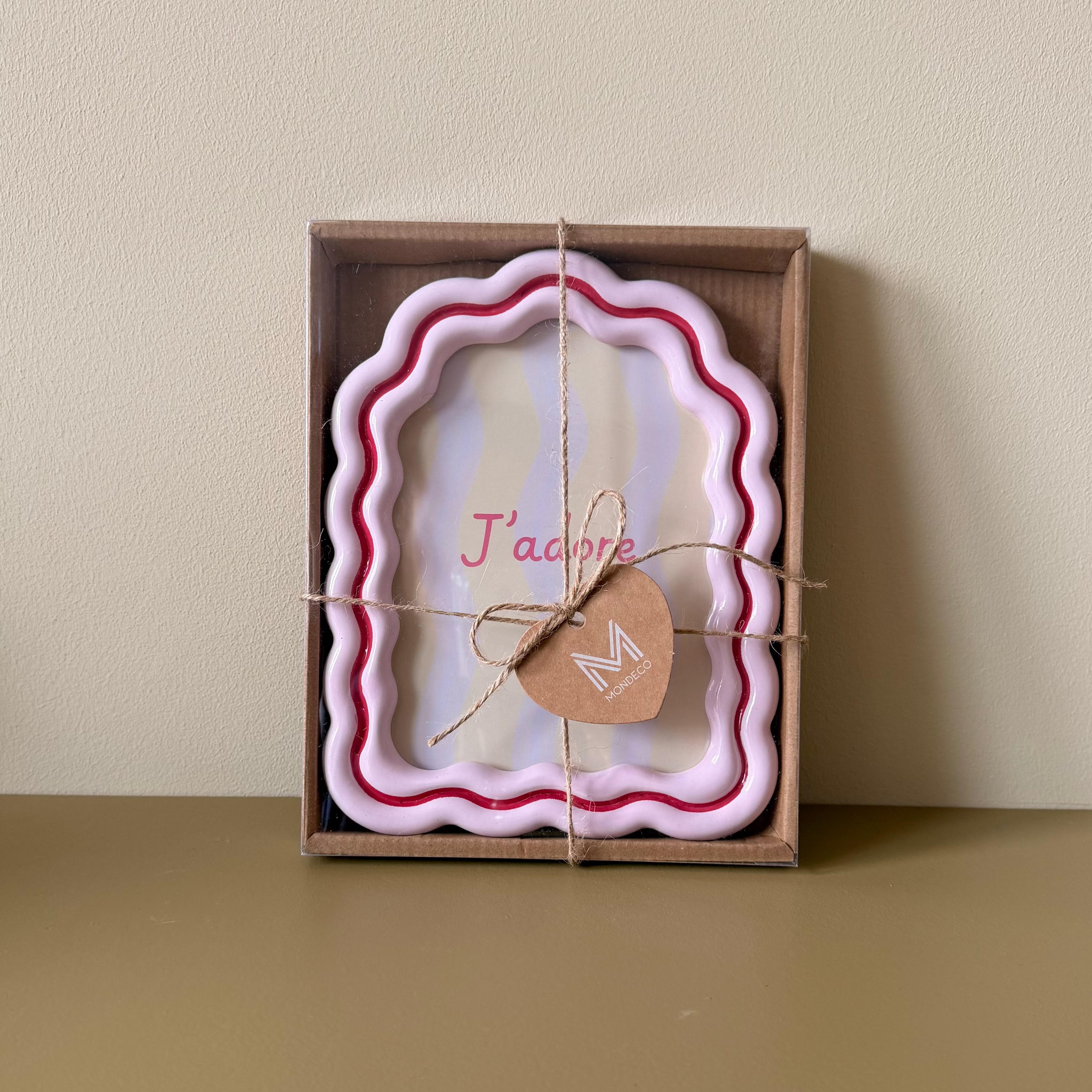 Fotolijst roze - giftbox