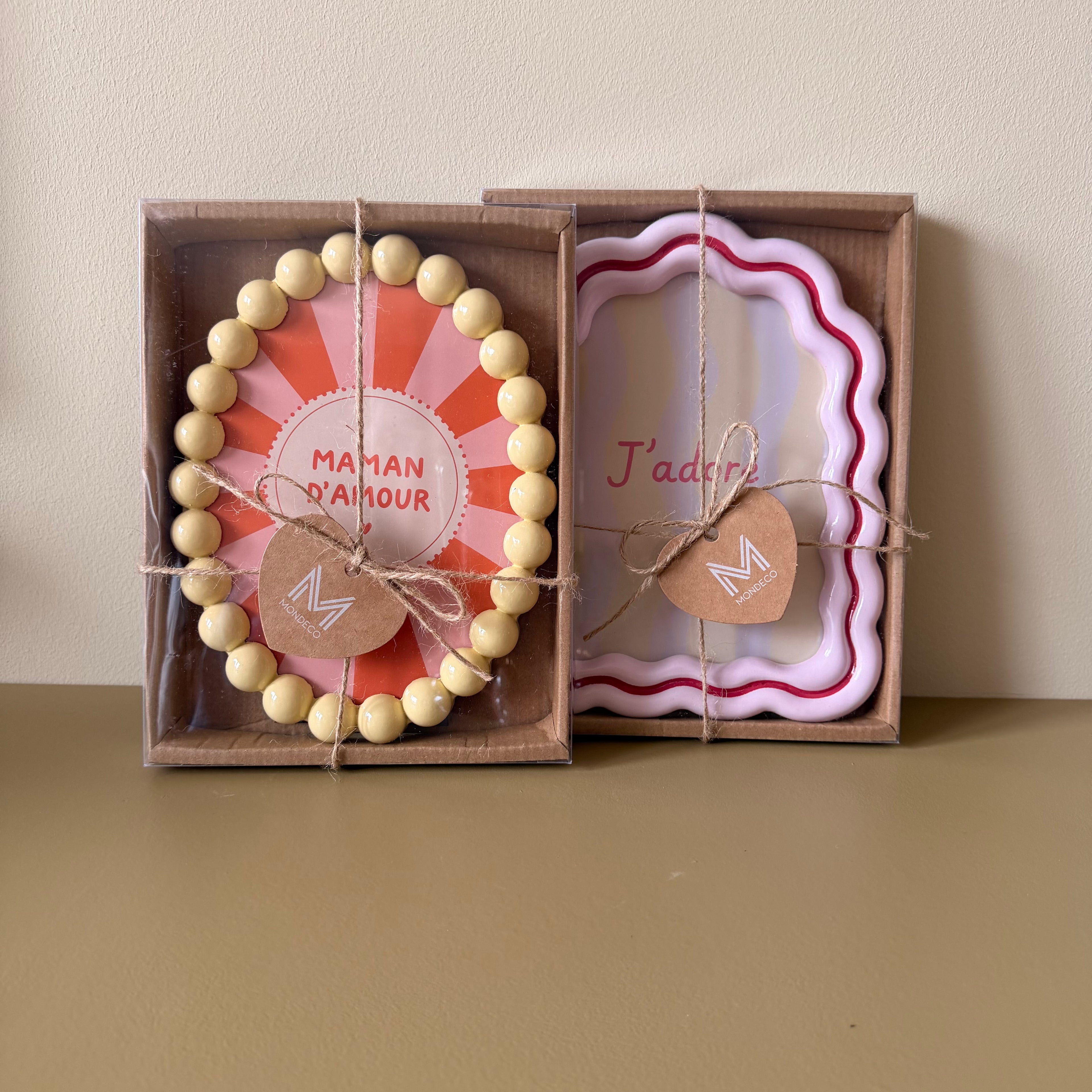 Fotolijst geel - giftbox