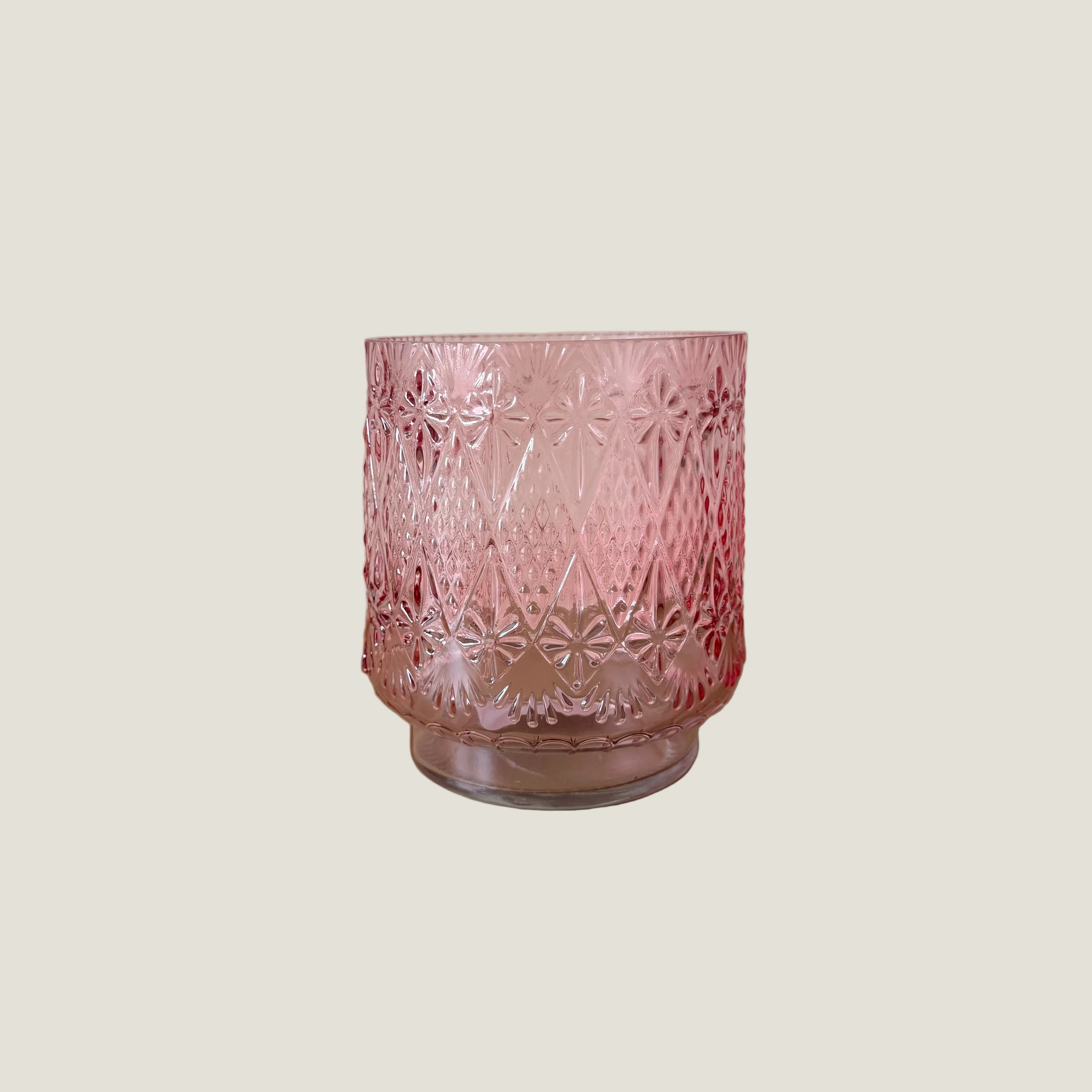 Windlicht roze