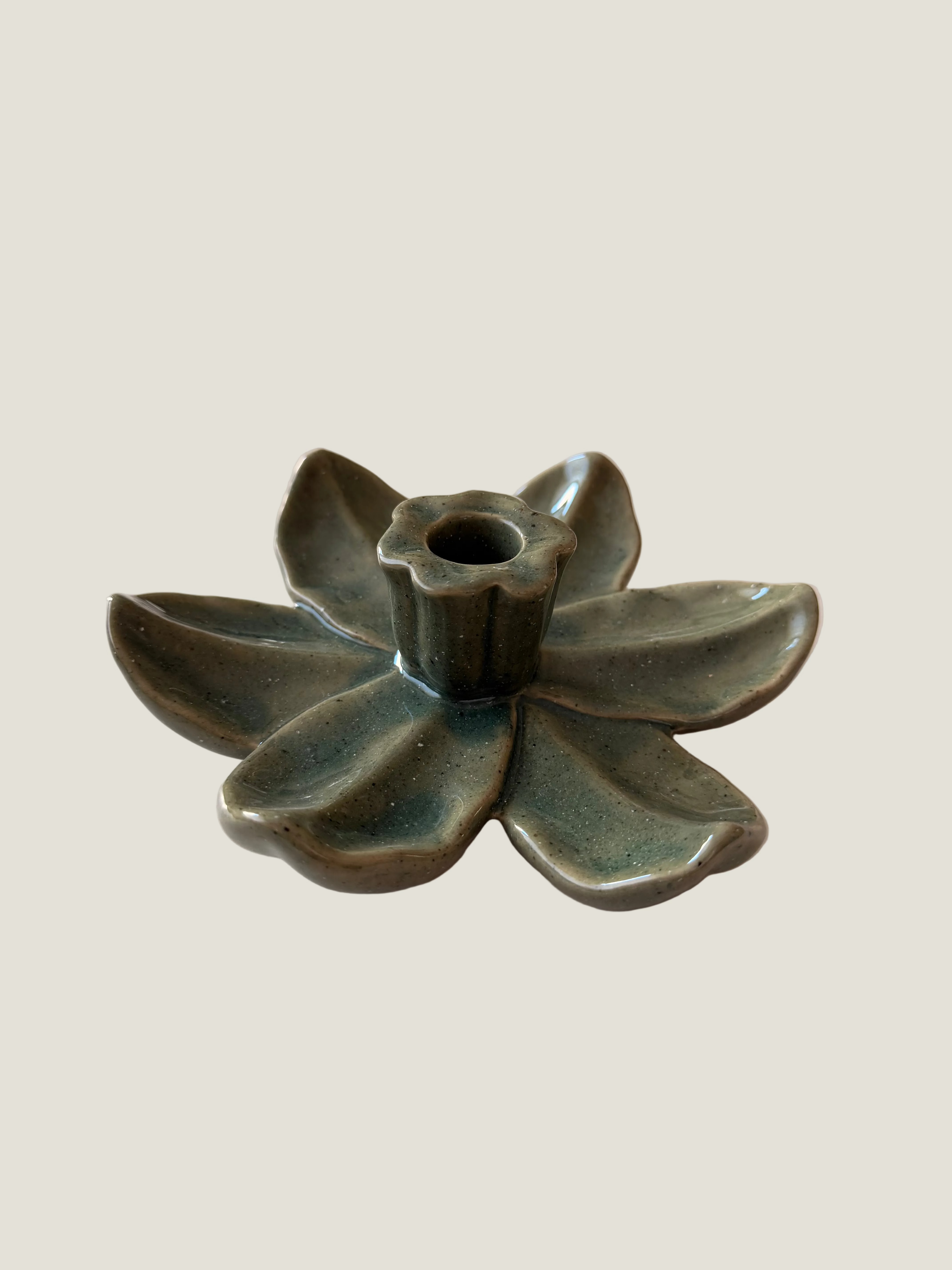 Kandelaar bloem groen