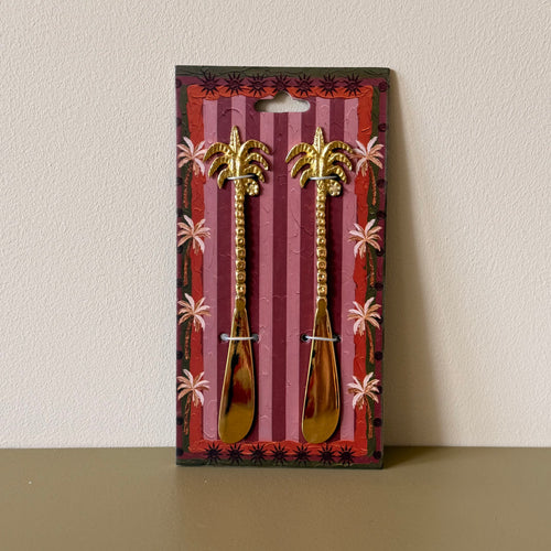 Botermesjes palmboom set