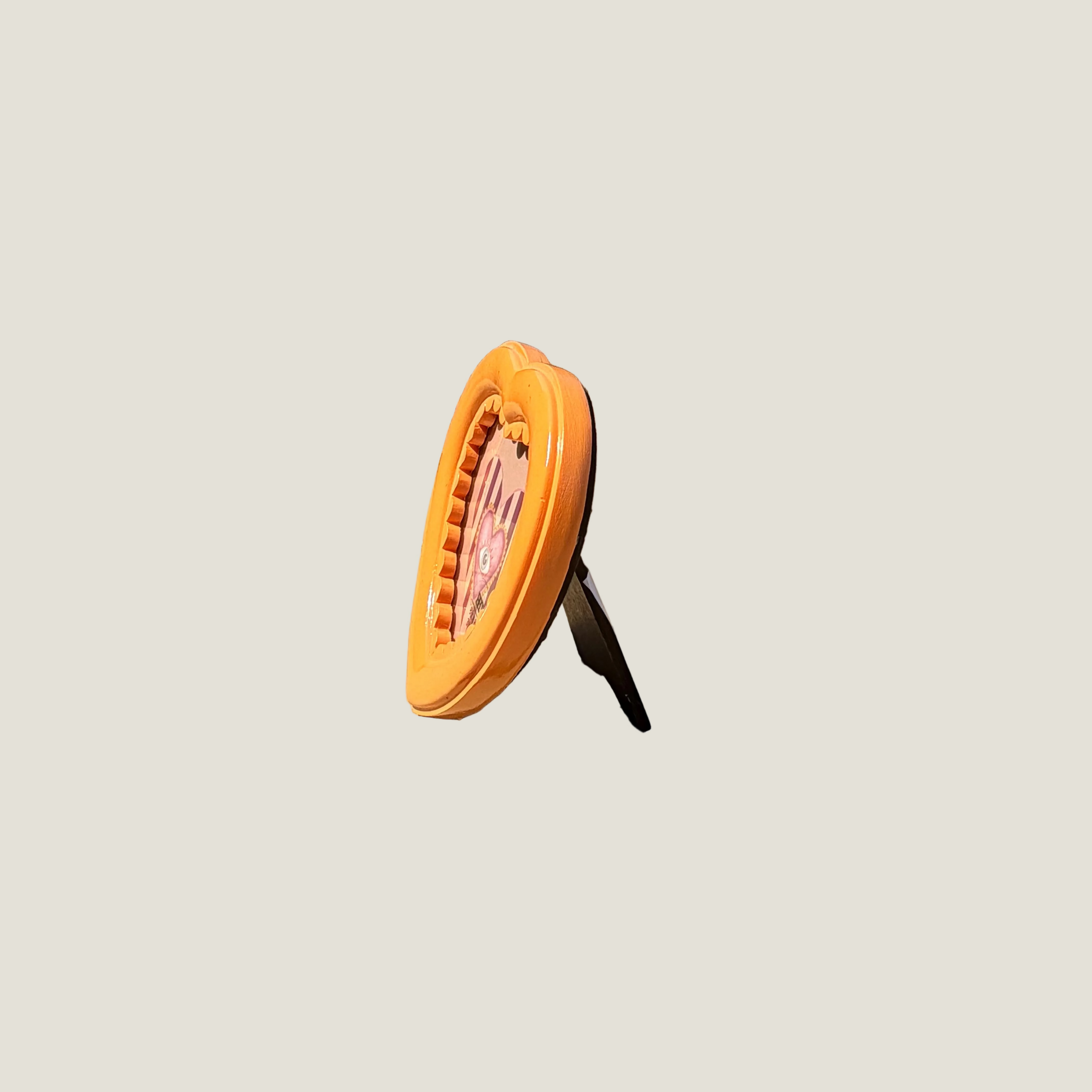 Fotolijst hartje oranje