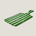 Borrelplank glas groen - groot