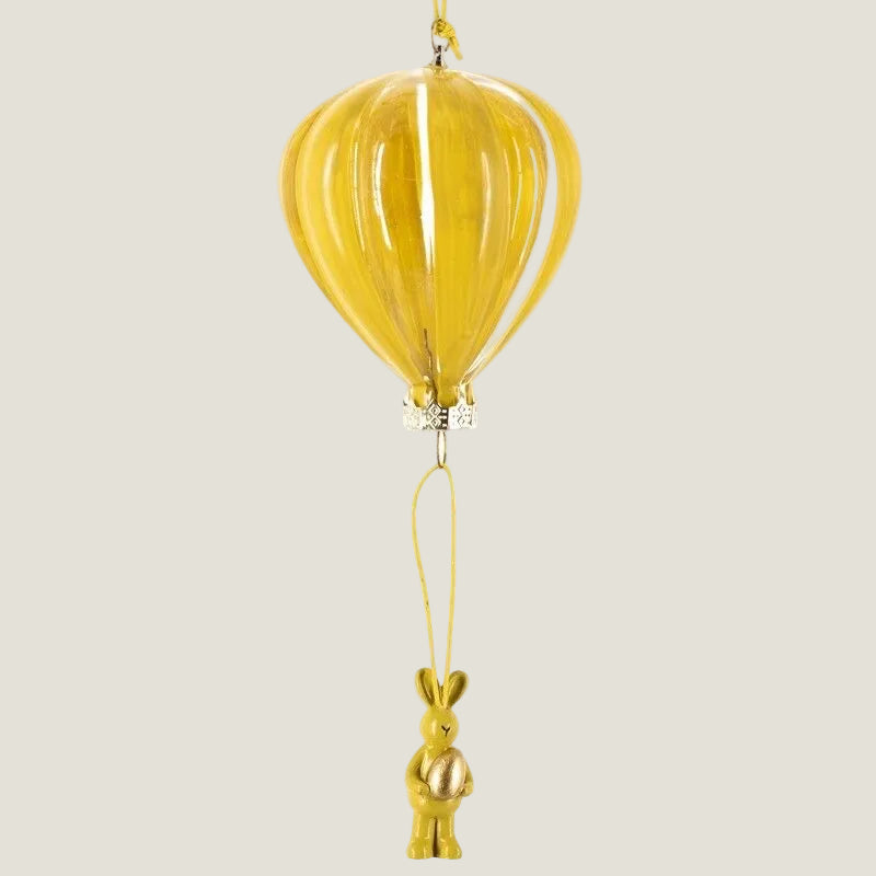 Paashanger luchtballon - geel